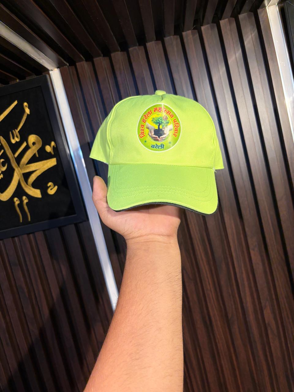 Holi Campaign — custom caps manufactured by Ambila Marketing, Delhi