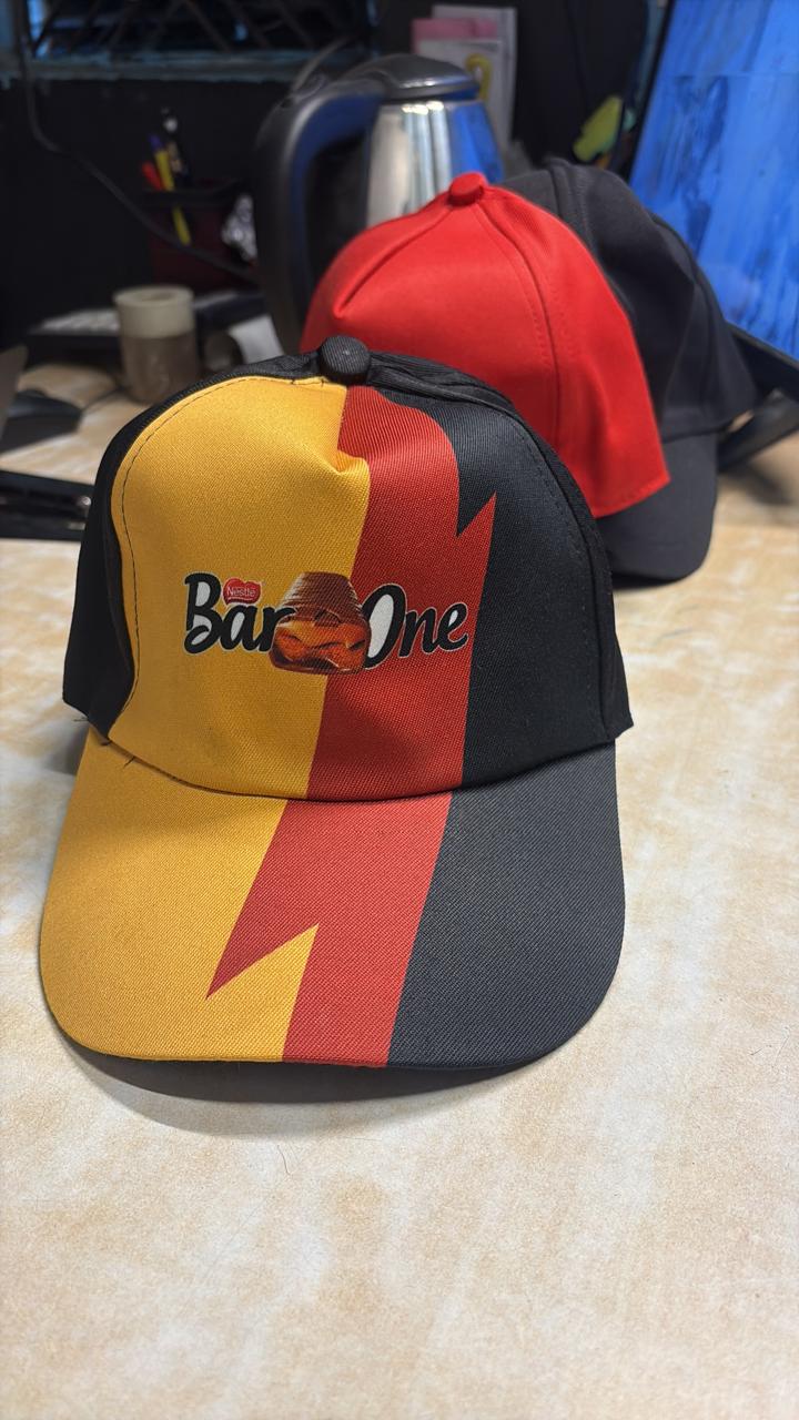 Full-Print Sublimation — custom cap manufacturer Delhi, Ambila Marketing