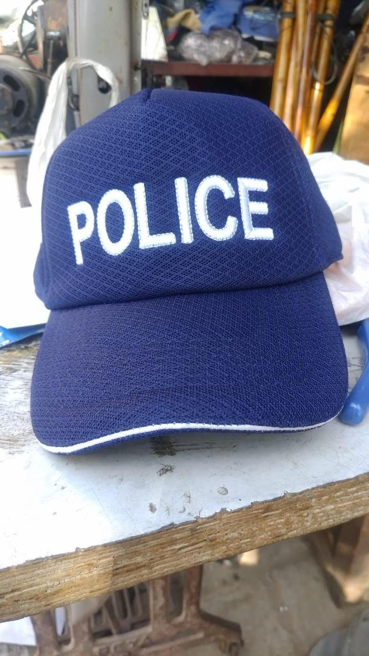 State Police — custom caps manufactured by Ambila Marketing, Delhi